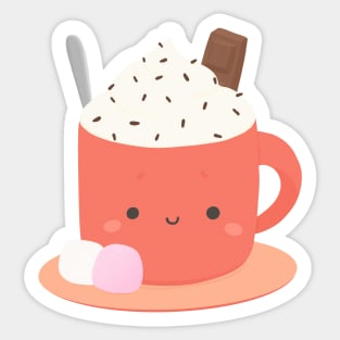 Hot cocoa Sticker